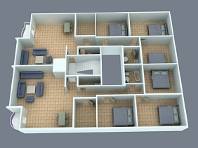 المسقط الأفقي للمتكرر